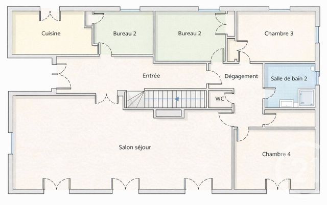 maison à vendre - 9 pièces - 231.0 m2 - ST JULIEN LES METZ - 57 - LORRAINE - Century 21 Côté Est Immobilier
