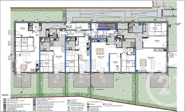 Appartement F3 à vendre - 3 pièces - 82.75 m2 - ENTRANGE - 57 - LORRAINE - Century 21 Côté Est Immobilier