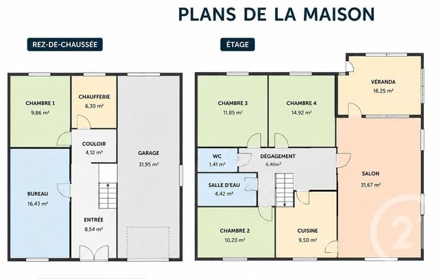 maison à vendre - 8 pièces - 157.42 m2 - NOISSEVILLE - 57 - LORRAINE - Century 21 Côté Est Immobilier